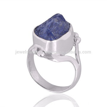 Natural Tanzanite Gemstone 925 Sterling Silver Ring Women's Jewelry From India